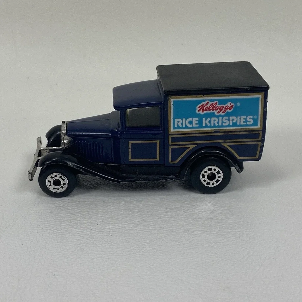 Rice‎ Krispies Delivery Truck Model A Ford Vintage 1979 Matchbox Kellogg's